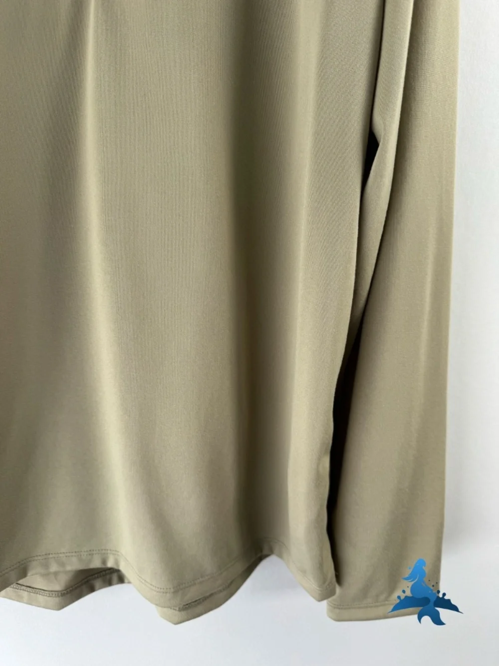 1294 NWT Under Armour UA Tech 2.0 1/2 Zip Pullover - Large - Khaki Tan